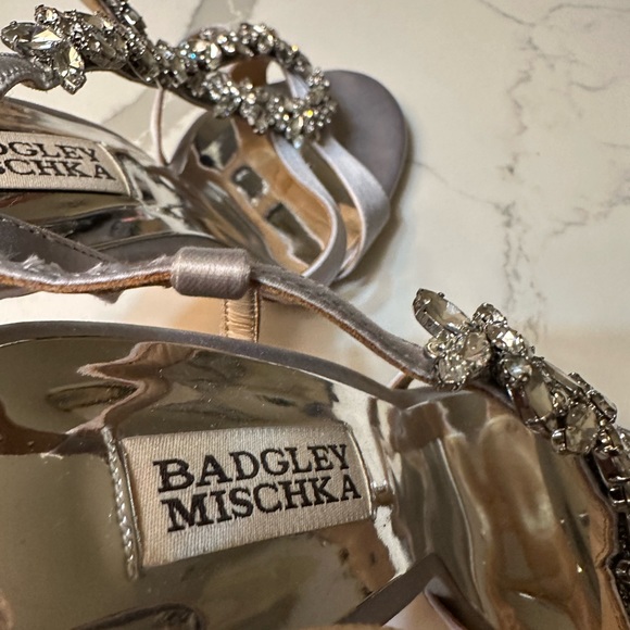 BEJEWELED BAGLEY MISHKA STRAPPY SILVER Sandal - Picture 8 of 8